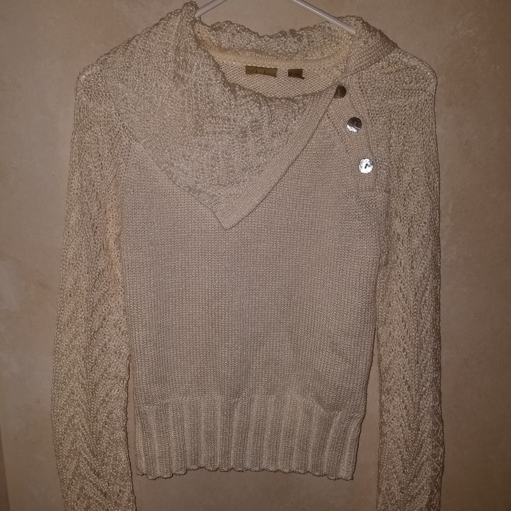 Caslon Small Off White Sweater